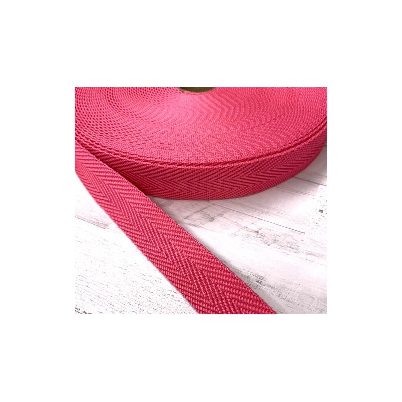 392-10-143 CINTA ESPIGA 10 MM. ALGODON 100% FUCSIA Venta en piezas de 100.00 M