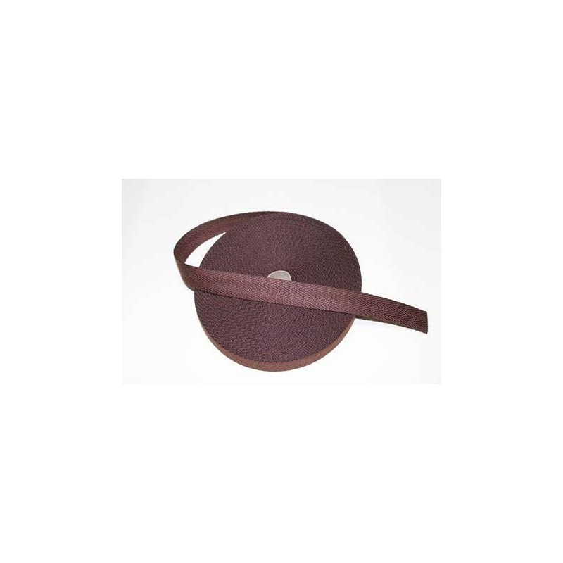 392-15-29 CINTA ESPIGA 15 MM. ALGODON 100% MARRON Venta en piezas de 100.00 M