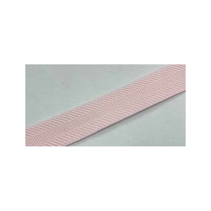 392-20-160 CINTA ESPIGA 20 MM. ALGODON 100% ROSA Venta en piezas de 100.00 M