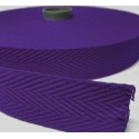 392-20-267 CINTA ESPIGA 20 MM. ALGODON 100% MORADO Venta en piezas de 100.00 M
