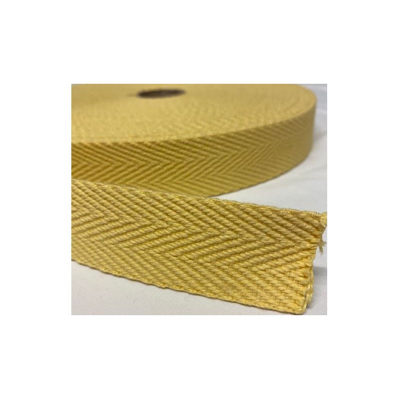 392-20-342 CINTA ESPIGA 20 MM. ALGODON 100% VAINILLA Venta en piezas de 100.00 M