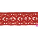 40235 KENTIA ENTREDOS BOLILLO ACRILICO 100% ROJO CARDENAL Venta en piezas de 33.00 M