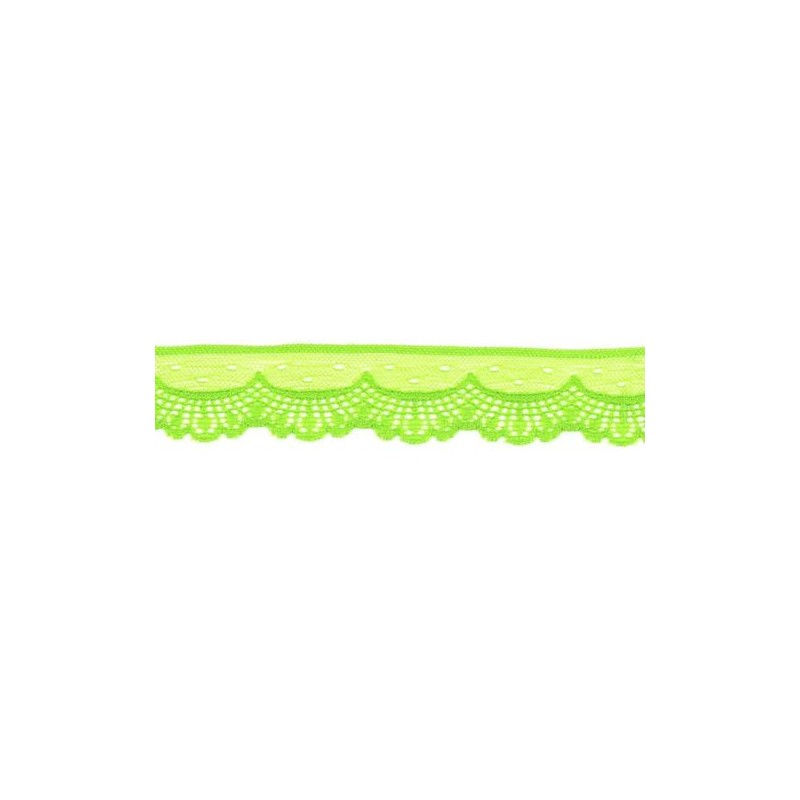43554 KIWI PUNTILLA NYLON POLIAMIDA 100% PISTACHO-027 Venta en piezas de 50.00 M