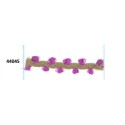 44045 1200-3413_FANTASY PLAITS RUSTICA PAPRIKA POLIESTER 100% LILA Venta en piezas de 50.00 M