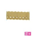 47899 UZZIEL TIRA BATISTA 25 MM, POLIESTER 60%-ALGODON 40% CAMEL-180 Venta en piezas de 13.80 M