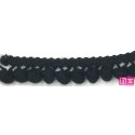 49647 SILVIA MADROÑO 1 BORLA 10 MM. POLIAMIDA 100% NEGRO Venta en piezas de 50.00 M