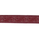 5037-24-571 TAPACOSTURAS JACQUARD FANTASIA 24 MM. POLIESTER-LUMIFIL MAGENTA Venta en piezas de 25.00 M