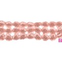 55444 BEMUS GALON BOLILLO 50 MM. POLI-LINO 50%-MUSKI 50% CORAL Venta en piezas de 15.00 M