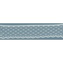 55906 PUNTILLA NYLON ADAM 30 MM. POLIAMIDA 100% BLANCO Venta en piezas de 20.00 M