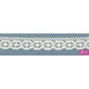 58145 ELINAS PUNTILLA BOLILLO 20 MM. ALGODON 100% MARFIL Venta en piezas de 25.00 M