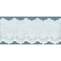 60015-000 BORDADO BATISTA AMELIE POLIESTER 60%-ALGODON 40% BLANCO Venta en piezas de 13.80 M