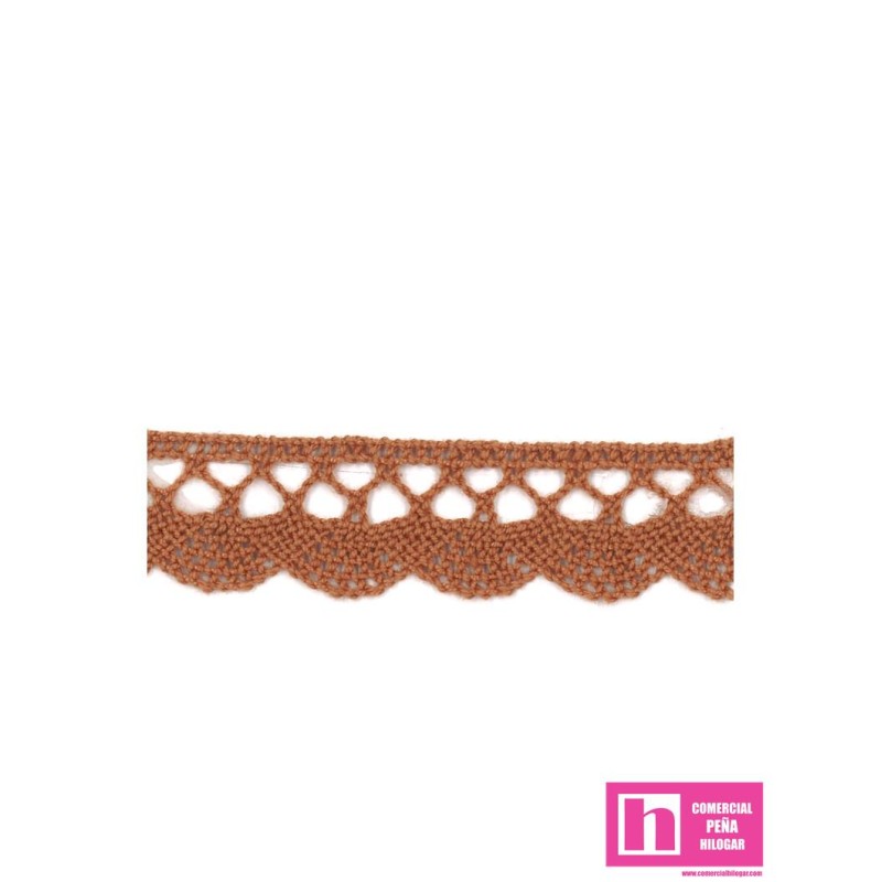 61471 PUNTILLA BOLILLO TRAVIATA 15 MM. ALGODON 100% TEJA Venta en piezas de 20.00 M