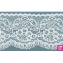 64339 PUNTILLA NYLON INDER 85 MM. POLIAMIDA 100% BLANCO Venta en piezas de 20.00 M