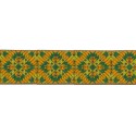 655332-100-8 UIARA TAPACOSTURAS FANTASIA 100 MM ACRILICO 100% AMARILLO/VERDE Venta en piezas de 7.00 M