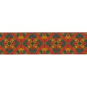655332-100-9 UIARA TAPACOSTURAS FANTASIA 100 MM ACRILICO 100% TEJA/VERDE Venta en piezas de 7.00 M