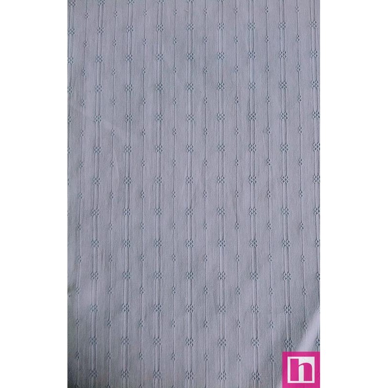 66375 COTTON CALADO BARUC (03) 1.35 M. 90 GR/M2. ALGODON 100% CELESTE Venta en piezas de 7.00 M