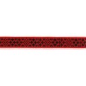 6665-15-3 CINTA ESTAMPADA 15 MM. POLIESTER 100% ROJO Venta en piezas de 20.00 M