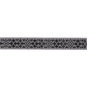 6665-24-15 CINTA ESTAMPADA 24 MM. POLIESTER 100% GRIS Venta en piezas de 20.00 M