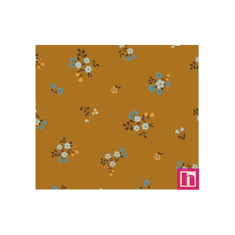 66849 TEJIDO ESTAMPADO LYDIA (01) 1.50 M. 115 GR/M2. ALGODON 100% OXIDO Venta en piezas de 10.00 M