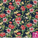 66945 PATCH. AMERICANO SILK ROAD (01) 110 CM. ALGODON 100% MARINO Venta en piezas de 7.00 M