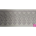 67092 PUNTILLA GUIPUR NOAHT 80 MM. POLIESTER 100% BLANCO Venta en piezas de 24.30 M