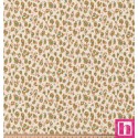 67125 TEJIDO ESTAMPADO GILES (03) 1.50 M. 115 GR/M2. ALGODON 100% NATURAL/CARAMELO Venta en piezas de 10.00 M