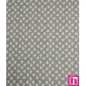 67374 TEJIDO ESTAMPADO SESAMO (63) 150 CM. 145 GR/M2. ALGODON 100% MENTA/NATURAL Venta en piezas de 10.00 M