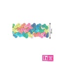 724046-30-991 GALON LENTEJUELAS ELASTICO ESTIBALIZ 30 MM. PET+RUBBER+POLIESTER FLUOR Venta en piezas de 20.00 M