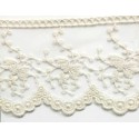 725343-03 PUNTILLA TUL BORDADO KATARA 100 MM.ALGODON 50%-POLIAMIDA 50% BEIG Venta en piezas de 18.20 M