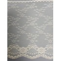 8571-003 PUNTILLA NYLON GOKER 175 MM. POLIESTER 100% MARFIL Venta en piezas de 25.00 M