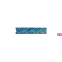 8878-136 BRANKO GALON FANTASIA 16 MM ALGODON 100% TURQUESA Venta en piezas de 25.00 M