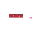 8878-144 BRANKO GALON FANTASIA 16 MM ALGODON 100% ROJO Venta en piezas de 25.00 M