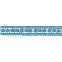 908217-0012 ENTREDOS GUIPUR ZELMAR 20MM. POLIESTER 100% TURQUESA Venta en piezas de 9.10 M