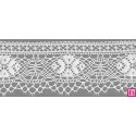 9295-0 PUNTILLA BOLILLO ZEZA 60 MM. ALGODON 100% BLANCO Venta en piezas de 25.00 M