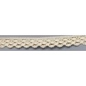 9324-102 PUNTILLA BOLILLO ENELDO 15 MM. ALGODON 100% MARFIL Venta en piezas de 25.00 M
