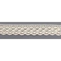 9325-101 PUNTILLA BOLILLO ENELDO 25 MM. ALGODON 100% NATURAL Venta en piezas de 25.00 M