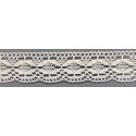 9329-000 PUNTILLA BOLILLO DAIKON 30 MM. ALGODON 100% BLANCO Venta en piezas de 25.00 M