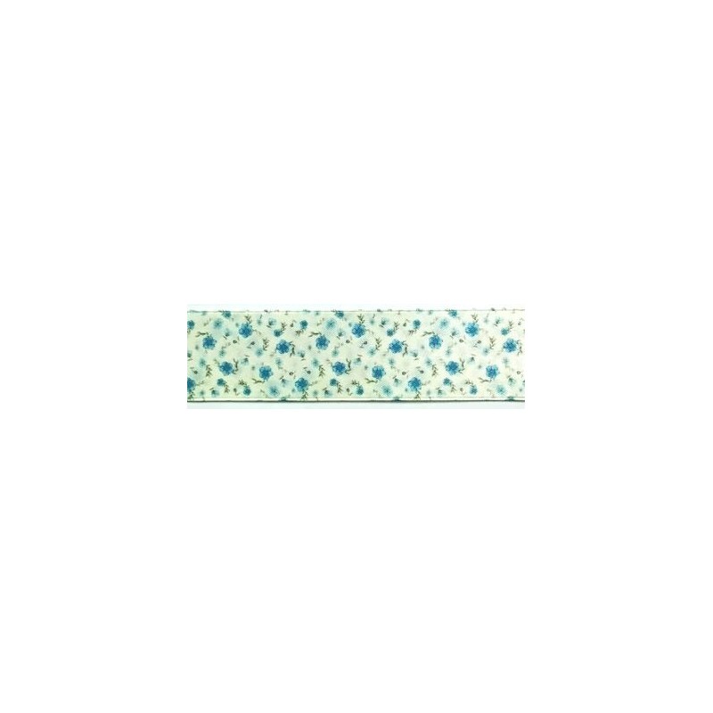 941317-40-5 CINTA ESTAMPADA DOBLE CARA KAILE 40 MM. POLIESTER 100% MARFIL Venta en piezas de 22.80 M