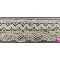 9484-102 PUNTILLA BOLILLO NADIR 55 MM. ALGODON 100% MARFIL Venta en piezas de 25.00 M