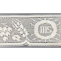 9496-000 PUNTILLA BOLILLO TIMOTEO 110 MM. ALGODON 100% BLANCO Venta en piezas de 25.00 M