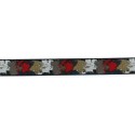 9583-5 TAPACOSTURAS 24 MM. POLIESTER 100% ROJO Venta en piezas de 15.00 M