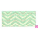 9637-15-744 CINTA JACQUARD 15 MM ADAN ACRILICO 50%-ALGODON 45%-PA. 5% MENTA Venta en piezas de 12.50 M