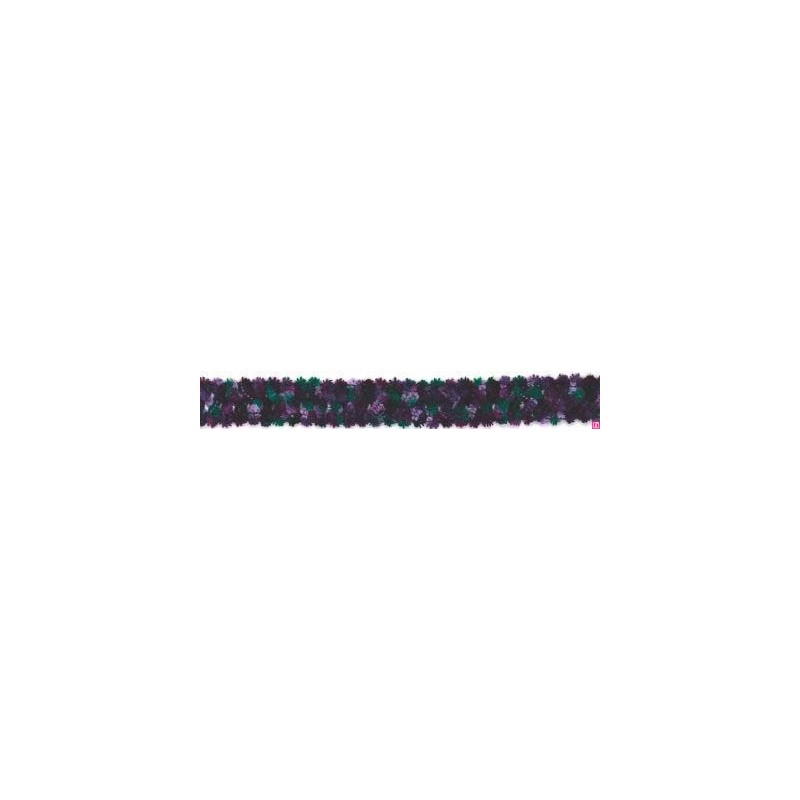 9649-743 GALON FANTASIA MENELIK 20 MM. POLIESTER RECICLADO 97%-POLIESTER 3% MORADO Venta en piezas de 12.50 M
