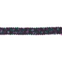 9649-743 GALON FANTASIA MENELIK 20 MM. POLIESTER RECICLADO 97%-POLIESTER 3% MORADO Venta en piezas de 12.50 M