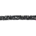 9649-92 GALON FANTASIA MENELIK 20 MM. POLIESTER RECICLADO 97%-POLIESTER 3% NEGRO Venta en piezas de 12.50 M