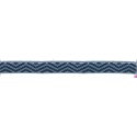 9656-15-0531 CINTA JACQUARD LIMBER 15 MM. ACRILICO 95%-ALGODON 3%-PA 2% AZUL Venta en piezas de 12.50 M