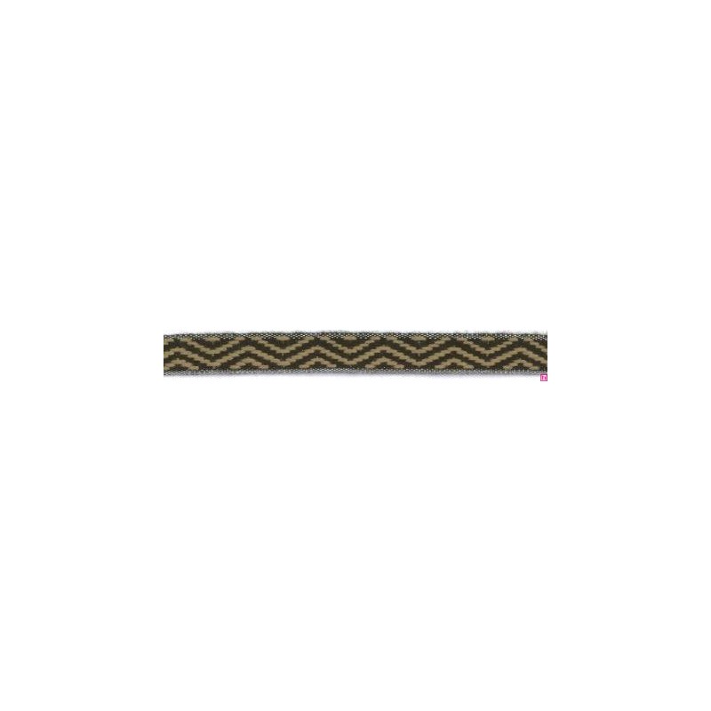 9656-15-7490 CINTA JACQUARD LIMBER 15 MM. ACRILICO 95%-ALGODON 3%-PA 2% MUSGO Venta en piezas de 12.50 M