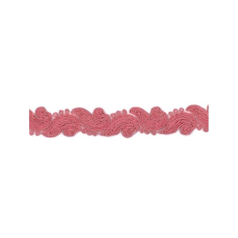 9687-242 GALON FANTASIA ABIK 30 MM. POLIAMIDA 90%-POL.5%-ALG.5% ROSA Venta en piezas de 9.00 M