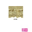 981131-100 GAETANO PUNTILLA LUREX 60 MM. POLIESTER 100% ORO Venta en piezas de 13.20 M