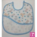 983489-021 BABERO ESTAMPADO+PANAMA ROXA 24X30 POLIESTER 60%-ALGODON 40% AZUL/VIVO AZUL Venta en piezas de 3.00 U